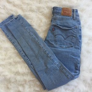Levis 721 High Rise Skinny Jeans